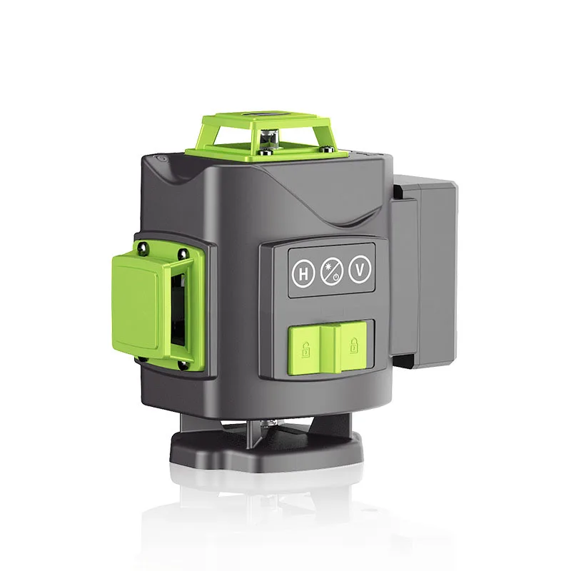 Professional 16 lines green beam laser level line laser level Hand Holding Instrument with internal battery