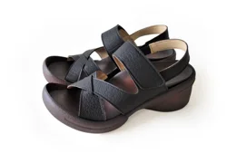 Hot selling outdoor summer women shoes platform wedge sandals
