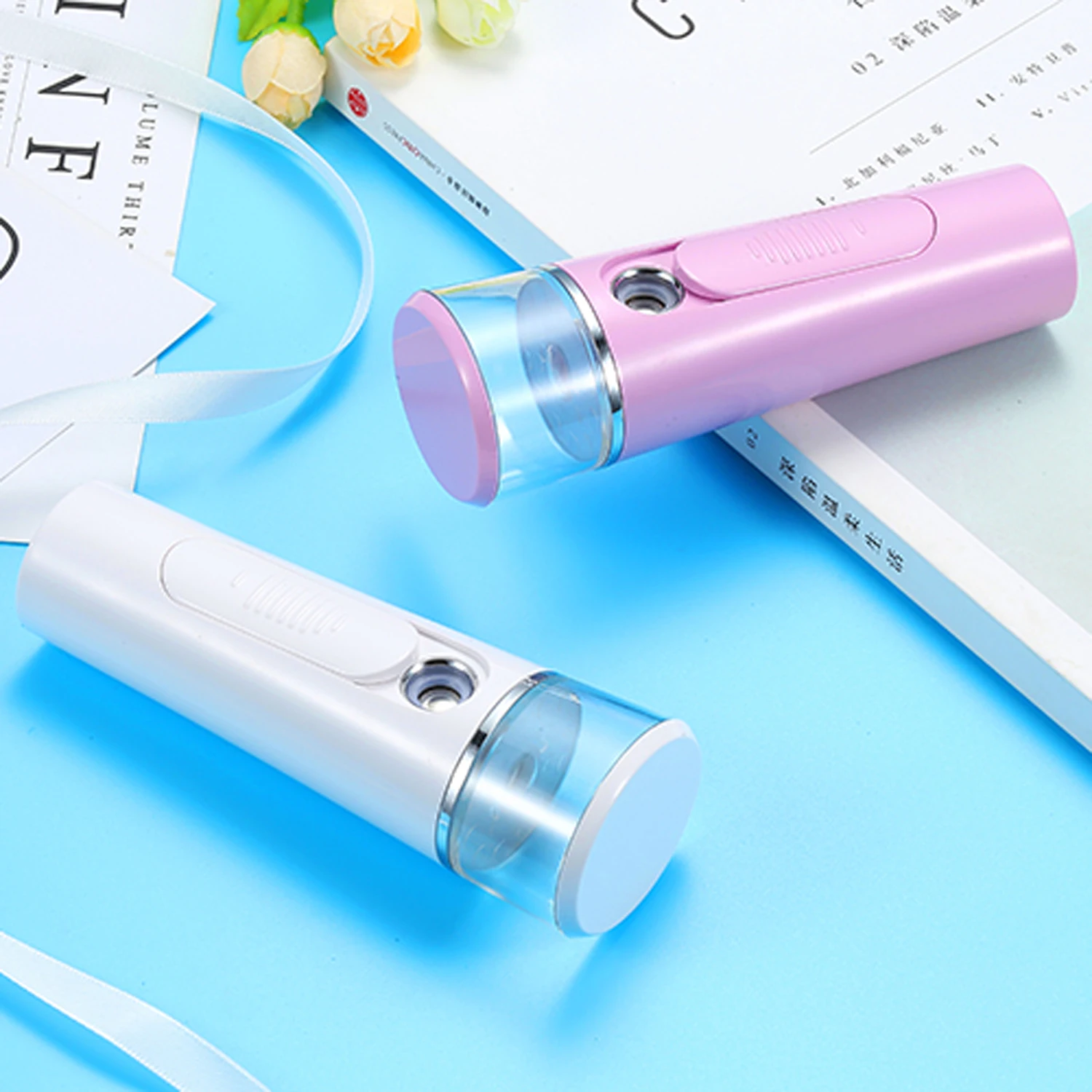 Распродажа оригинальный заводской нано-ручной аппарат для красоты нано-отпариватель лица Электрический спиртовой распылитель нано-тумана