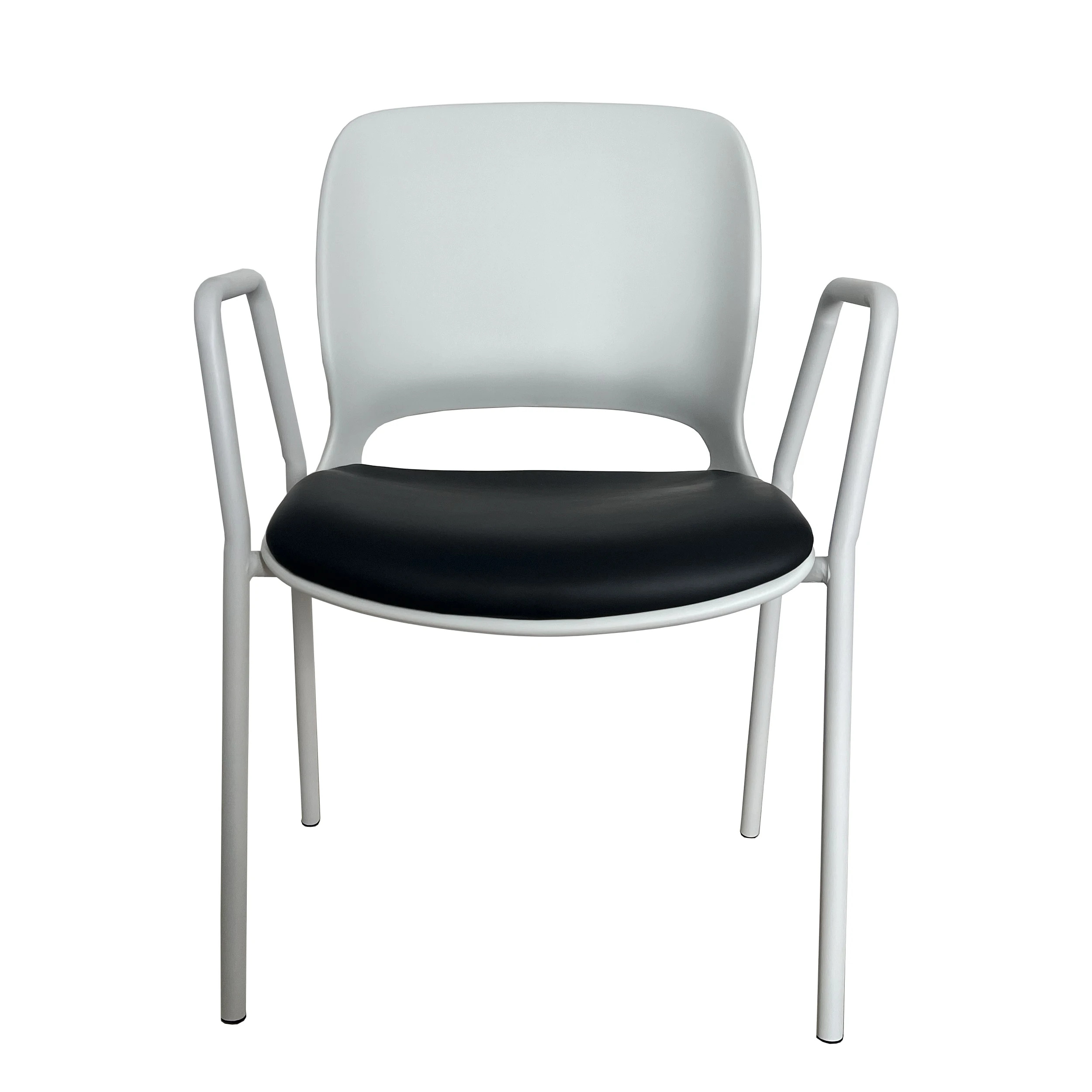 Hot sale mid back factory price training visitor chair with armrest stacking meeting room chair Office chair
