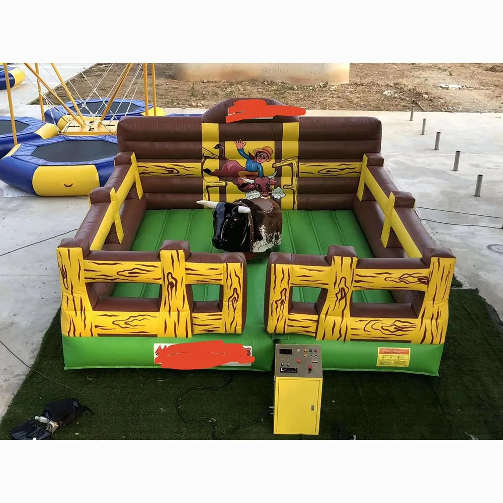 Chongqi Factory Made Inflatable Mechanical Games Bull RIding Rodeo