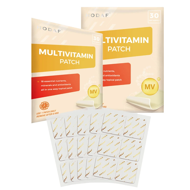 HODAF Hot selling extract  Multivitamin Topical Patch for Boost Vitality  Optimal Energy
