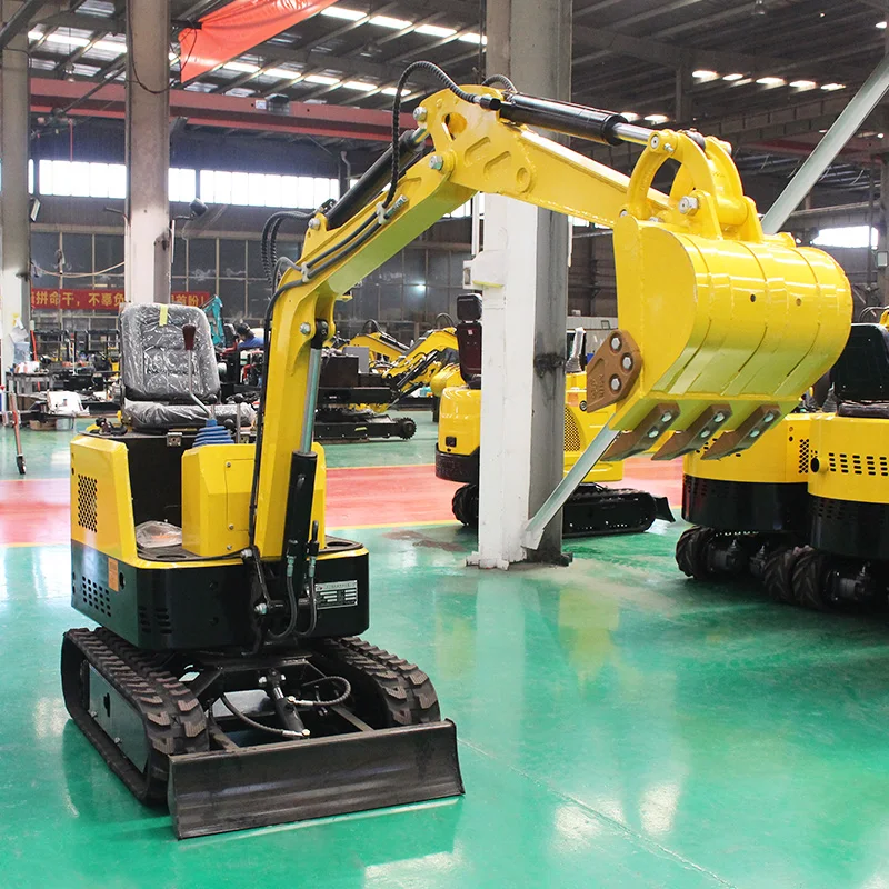 HUAYA 2021 New small 0.8t 1t 1.5t 2t 3t crawler machine agricultural diesel mini excavator for sale