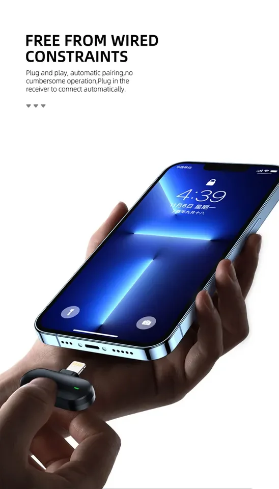 M8-2L Professional Lapel Lavalier Wireless Recording Microphone Mini Mic for Mobile Phone