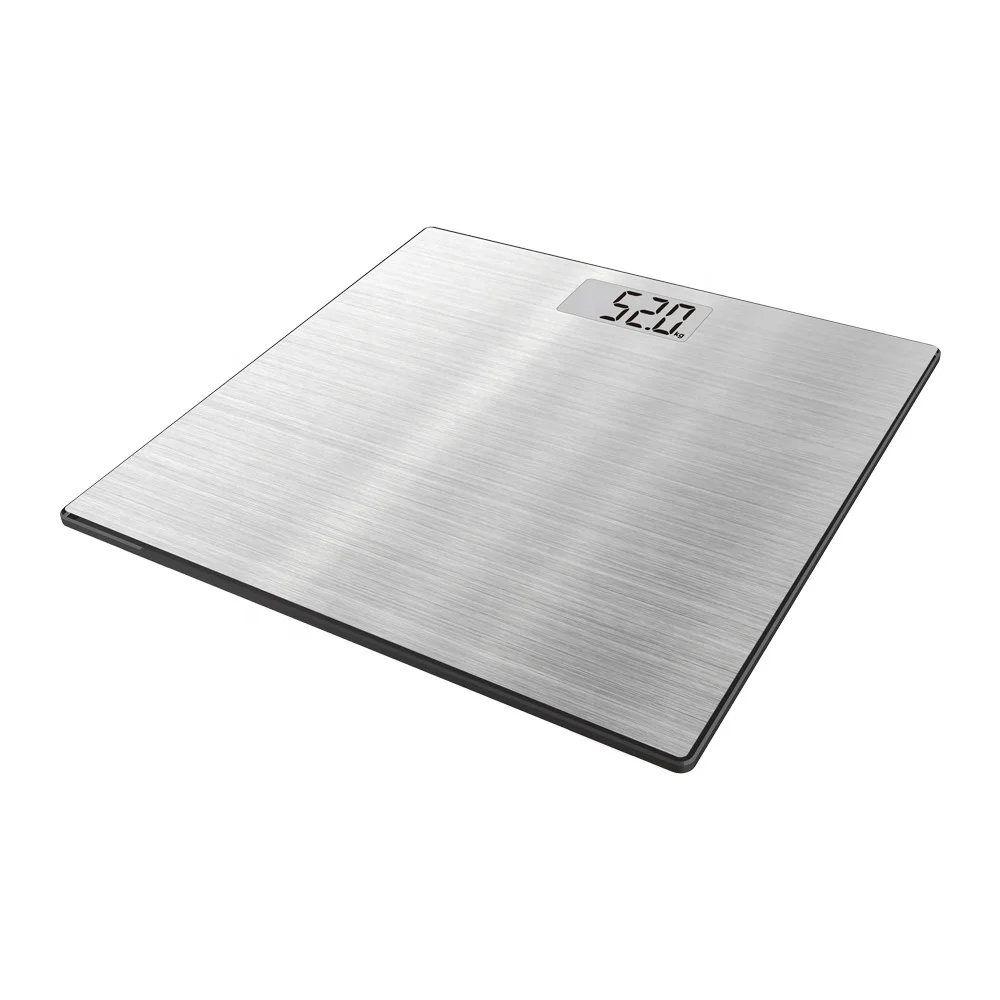 Welland Luxury Home Design Stainless Steel Platform LCD Display  Body Scale for Bathroom Use