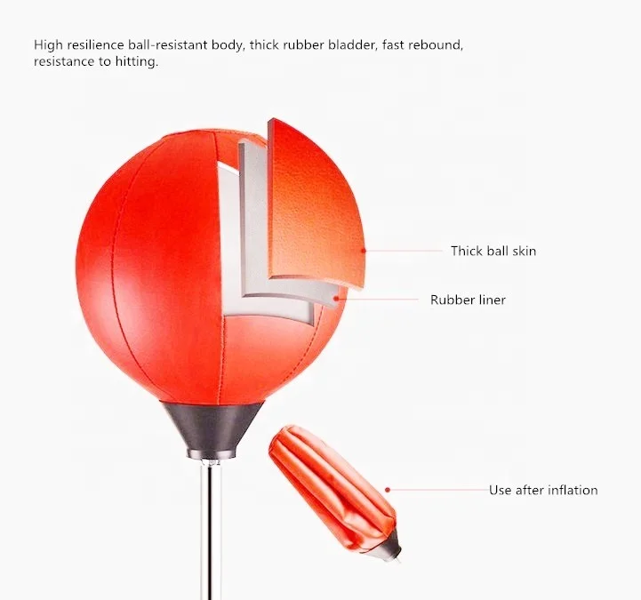 Набор подставок для скоростного бокса с регулируемой высотой