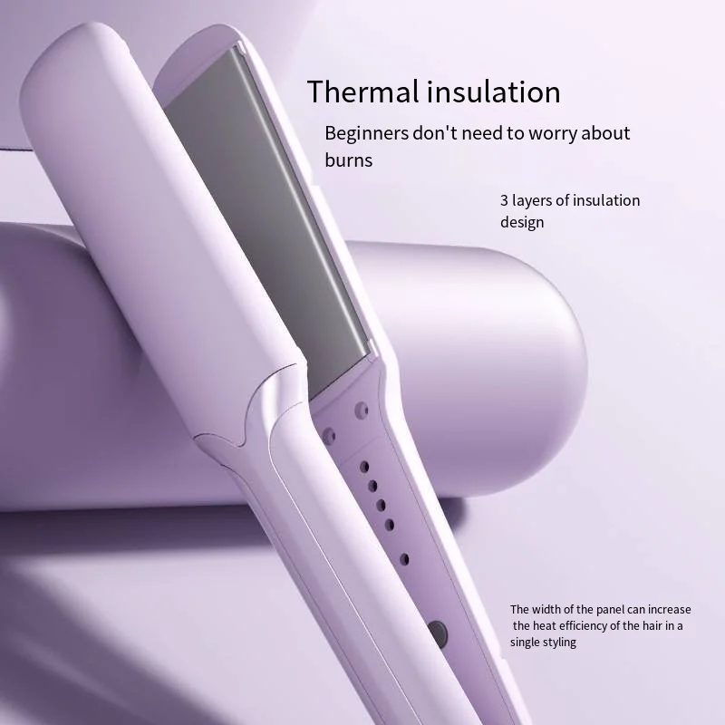 Electric splint straight curling iron barber shop special ironing board for large roll lengthening large panel straightening