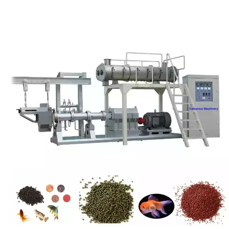 Fish Feed Floating Dryer Machine Dryer Multifunction Fish Food Making Machine Feed Fish Feed Processing Machine