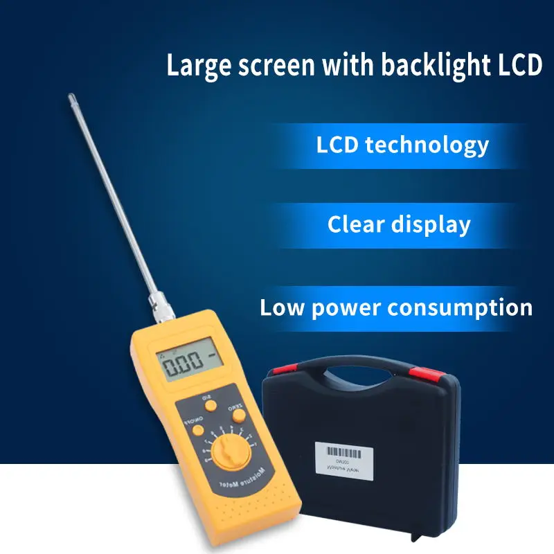 High-Frequency Moisture meter DM300 to test different kinds of material