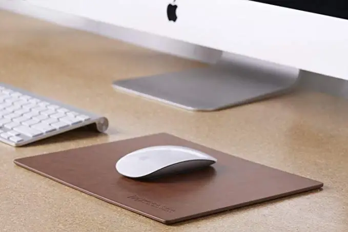
Leather Mouse Pad - Gaming and Executive Mousepad Writing Mat 
