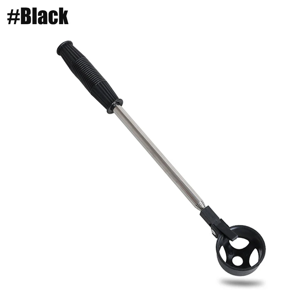 aluminum scoop golf ball pick up retriever grabber picker with rubber grip handle shag bag