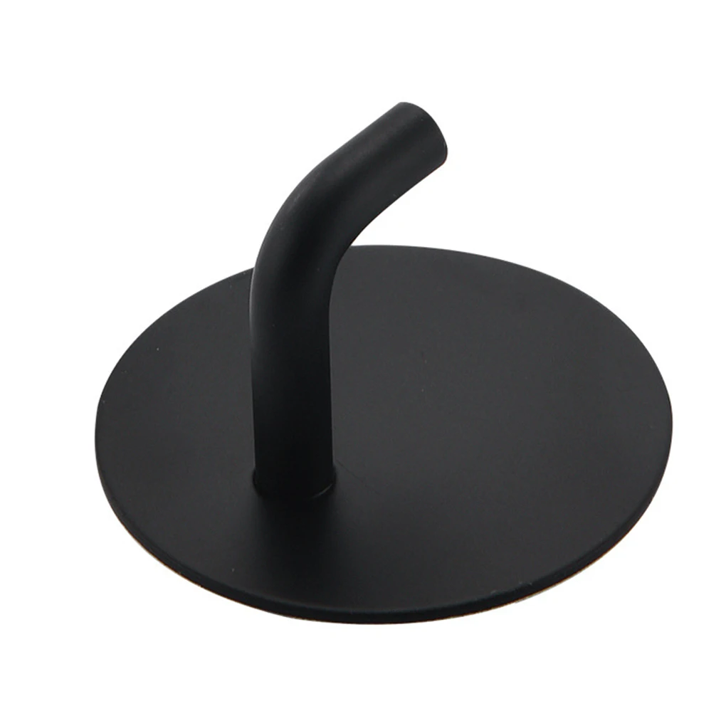 Adhesive wall hooks double-sided transparent brass bear boutique sliding wall hook