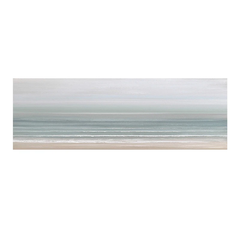 Современная Большая картина маслом ручной работы на холсте морской пейзаж, оригинальная Настенная картина на заказ, рисование на стену, домашний декор, Акриловая картина