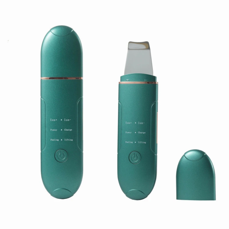 Portable Electric Facial Peeling Machine Professional Sonic Face Cleaning Spatula Ultrasonic Skin Scrubber