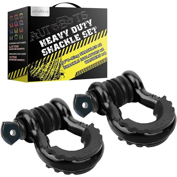 D Ring Forged Extended Tow Bow High Quality Shackles Factory Direct Galvanized Dee Shackles