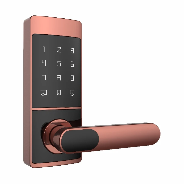 JIXIN Guangdong USB cable Push Lock Finger Print Sliding Door Smart Lock