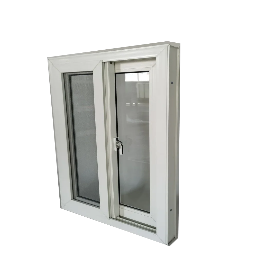Sound proof Reflective roof replacement hurricane impact Safety glass Pull up 36 x 48 sliding window with security grill bars