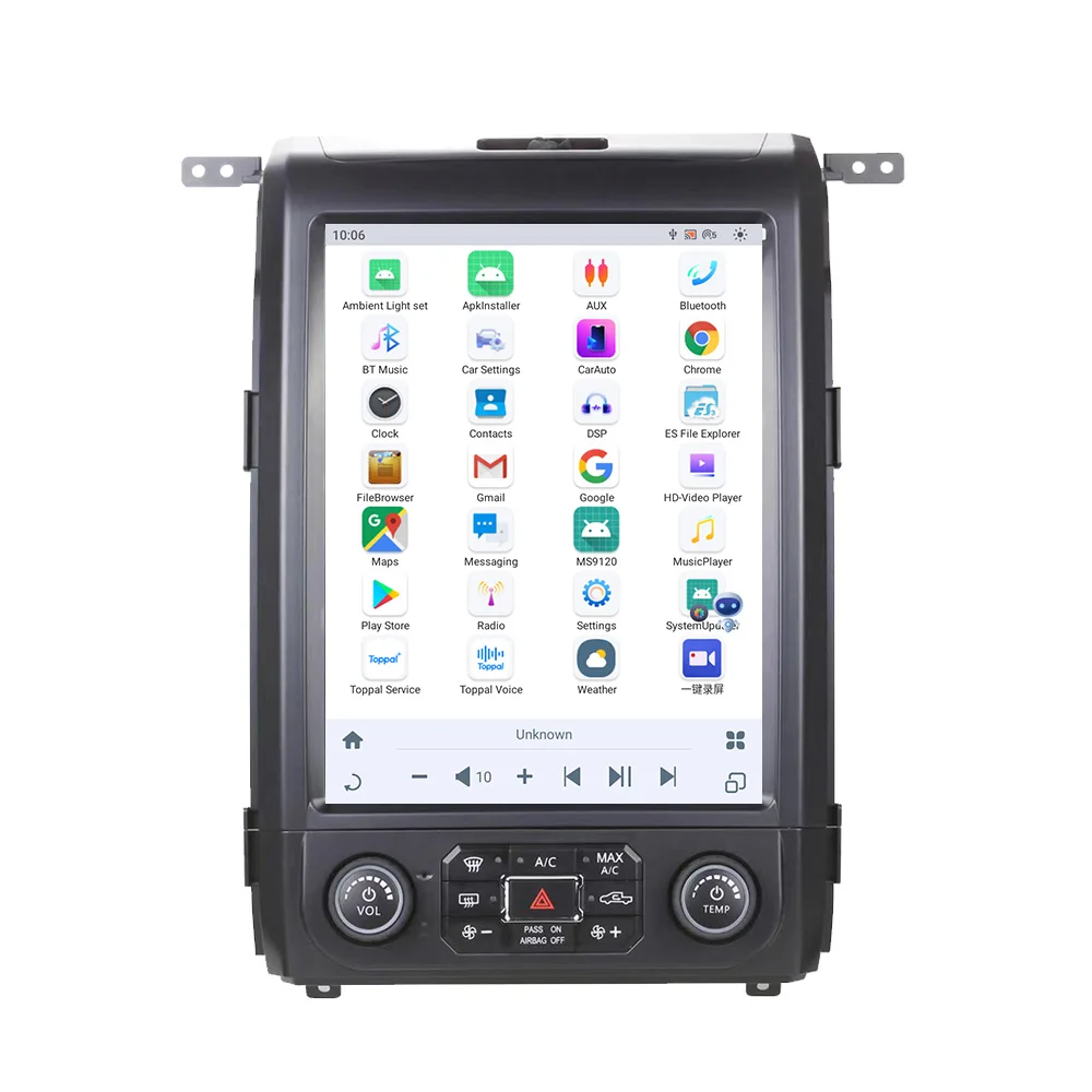 Autostereo 12.1 Inch 8+128GB Car Multimedia Player For Ford F150 2013-2014 Gps Navigation Android Radio Car With Dual System