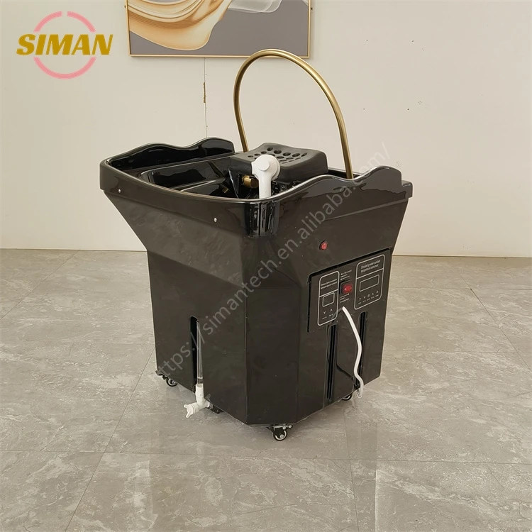 Резервуар для шампуня Siman с циркуляцией воды и отпаривателем портативный нагревателем 110/220 В резервуар хранения стул мытья волос 60 л