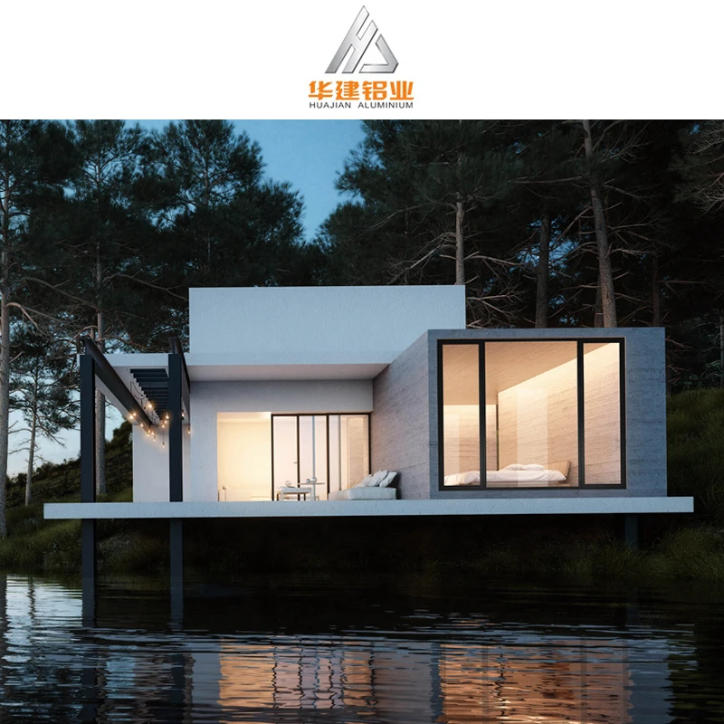 Aluminum Windows Wind Proof Impact Resistance Modern Design Home Windows House Tilt and Turn Windows