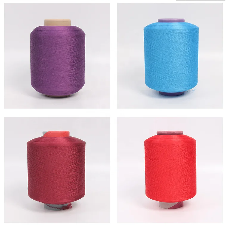 
40d 70d air covered lycra yarn core spun polyester spandex yarn 