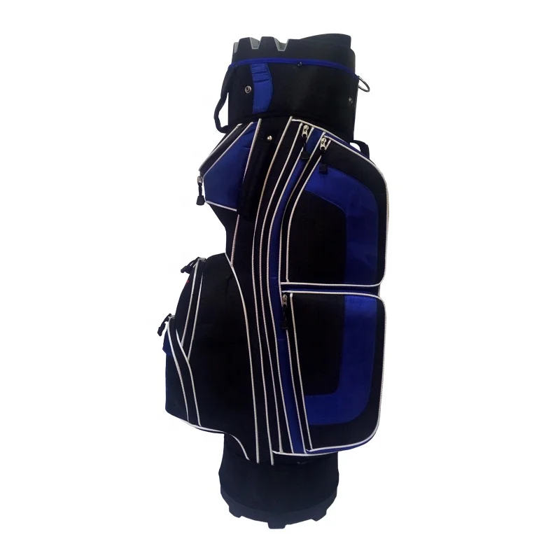 
15 Way Full Length Divider Polyester Multi Color Custom Golf Cart Bag 