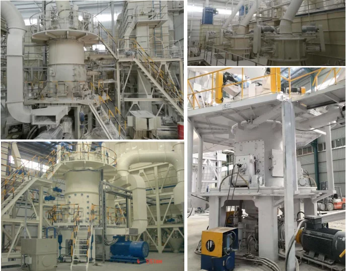 Ultra Fine Powder Clinker Limestone Bentonite Carbon Black Kaolin Vertical Mill Plant