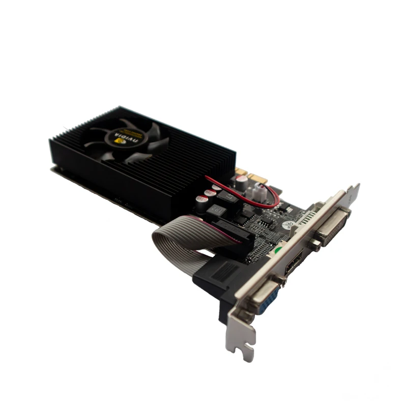 Лучшая цена GPU Nvidia Geforce GT 730 4 ГБ DDR3 видеокарта абсолютно новая GT730 VGA DVI 25 Вт 64-разрядная для ПК Быстрая доставка