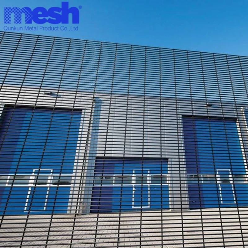 highsecurity Modern design easily assembled clear view airport fence high security 358 anti climb fence