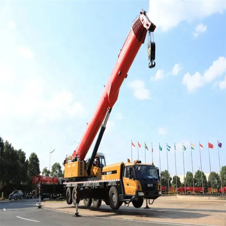 Powerful 200 ton used truck crane sany from China in good condition and quality for sale