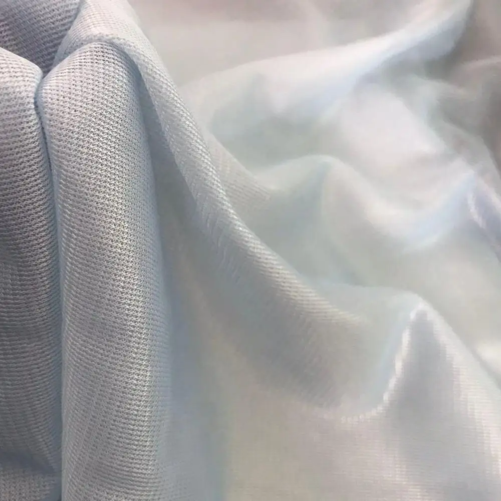 new style warp knit elasticity 100% polyester plain cloth for lining