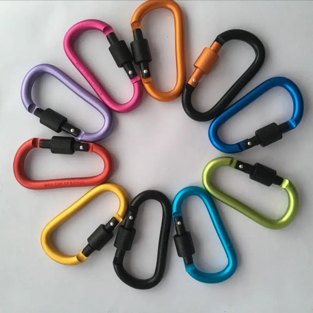 8 см алюминиевый подвесной рюкзак с пряжкой карабин для альпинизма