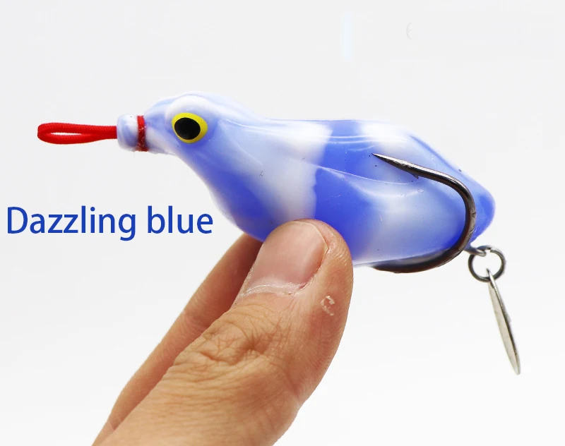 lure fishing bait  Modified soft bait of poisonous thunder frog Toad frog Artificial  / bionic bait