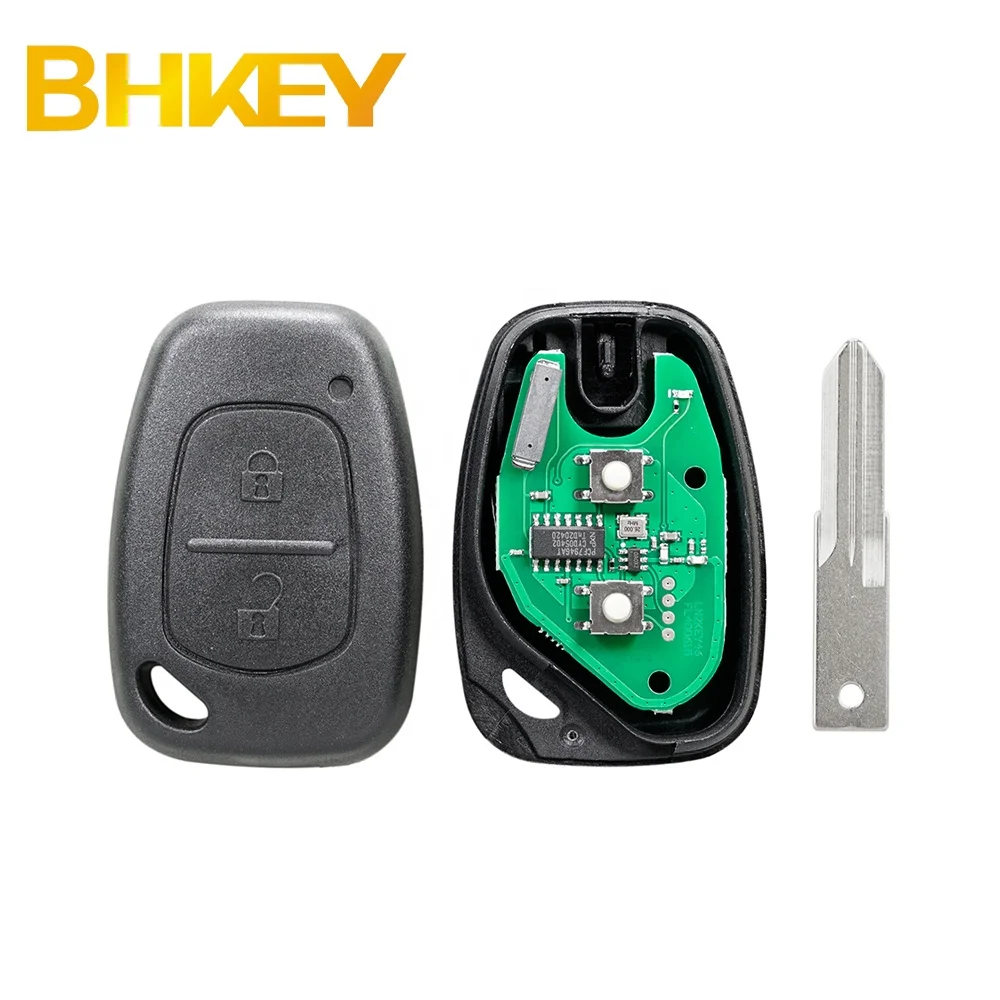 For Renault Kangoo Master Traffic 2 BTN Remote Key Car 433Mhz PCF7946 Chip NE72 VAC102 Blade