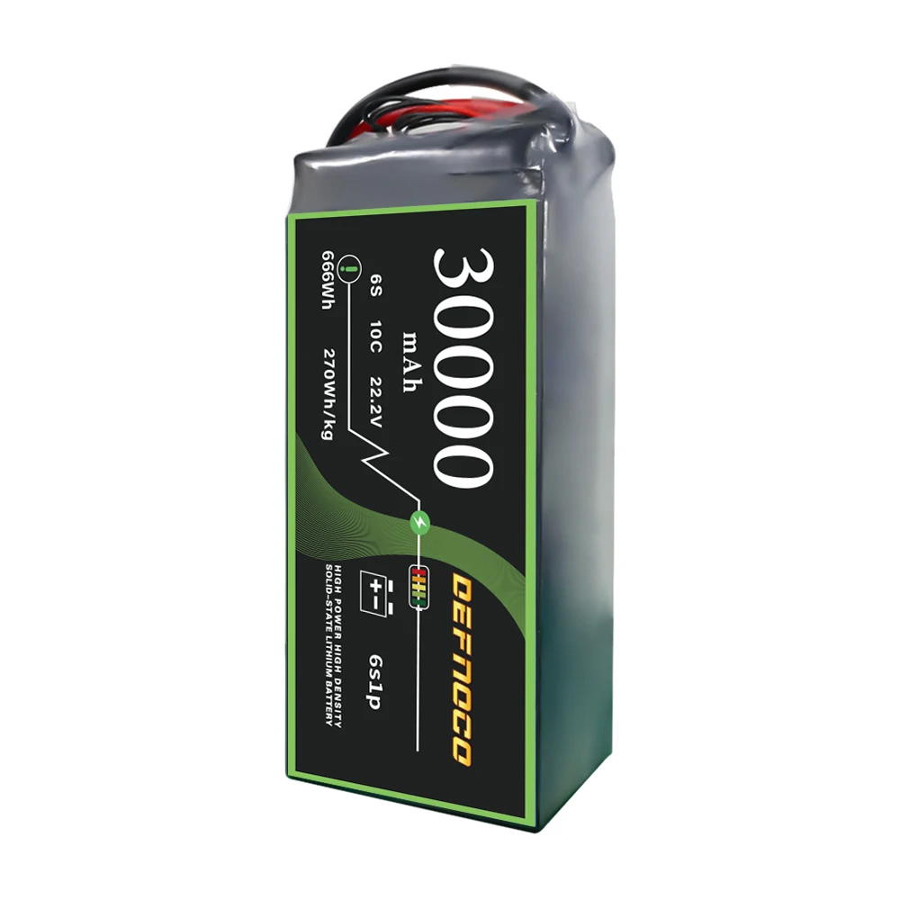 Твердотельные литиевые батареи 30Ah 30000mah 6S/12S/14S 22 2 v/44 4 v/51 8 v для UAV/Wash/промышленного дрона