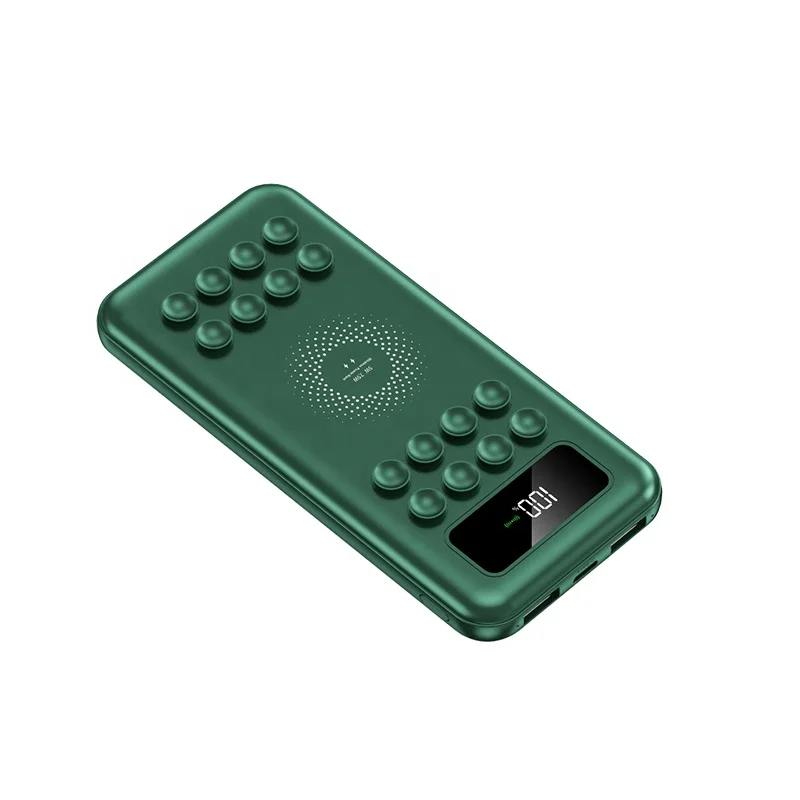 5W Magnetic Wireless Power Bank Wireless Charging Power Banks Built In Cable 10000Mah Portable Charger Power Bank