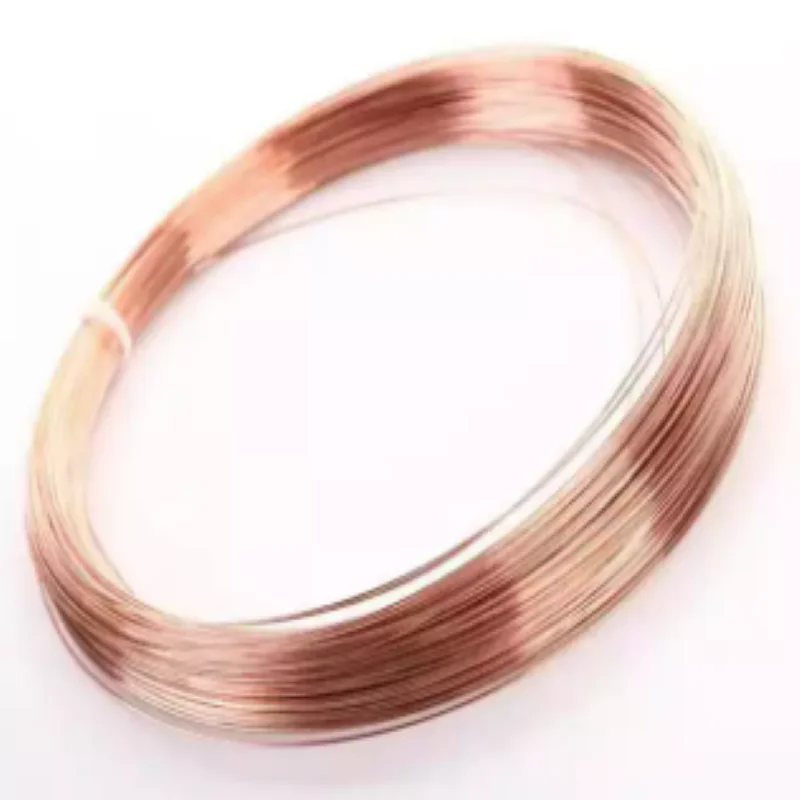 Copper wire factory price 29 swg cca enamelled copper wire occ pure copper coated ER70S-6 CO2 alloy rectangular welding wire