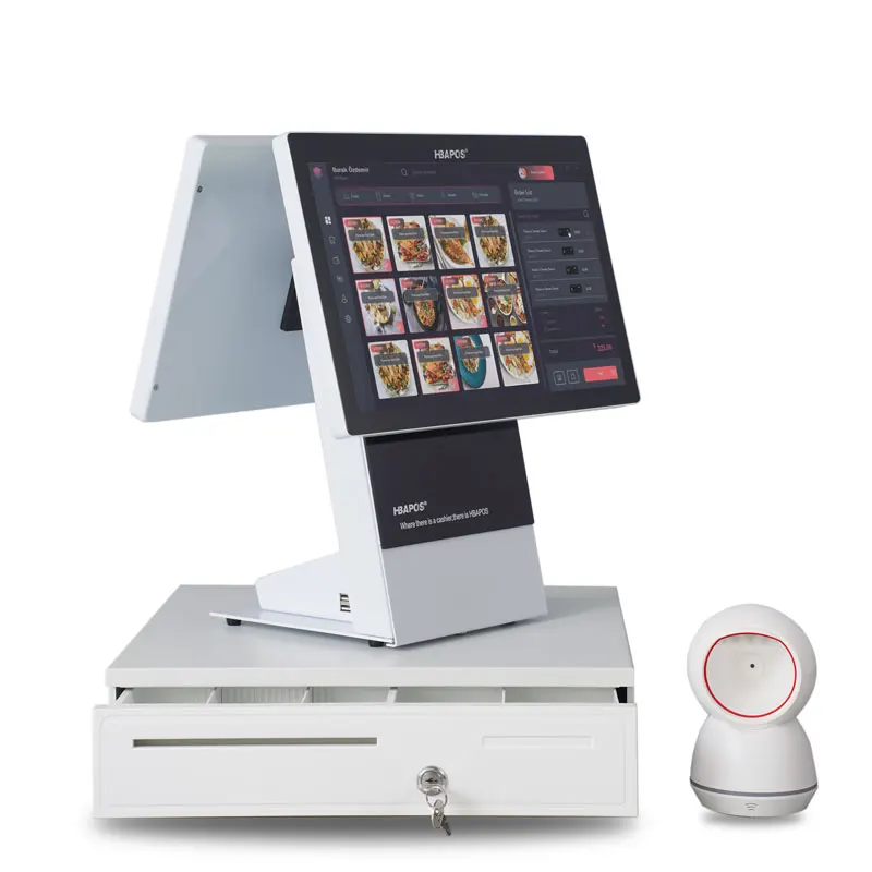 HBAPOS Q3TAIO Best pos solution for small business point of sale system oem
