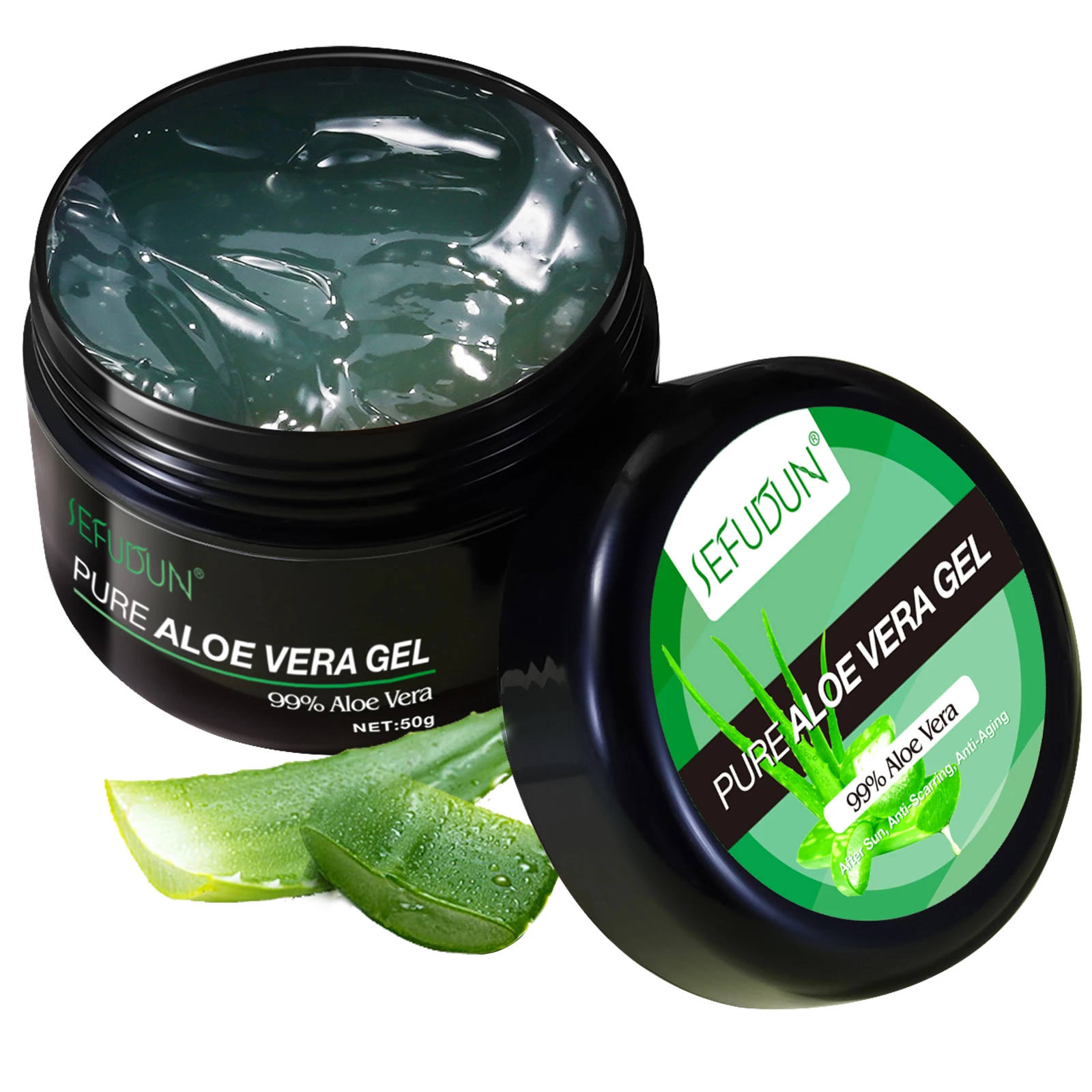 SEFUDUN face body care replenishing water anti-aging nature moisturizing soothing repairing skin pure organic aloe vera gel