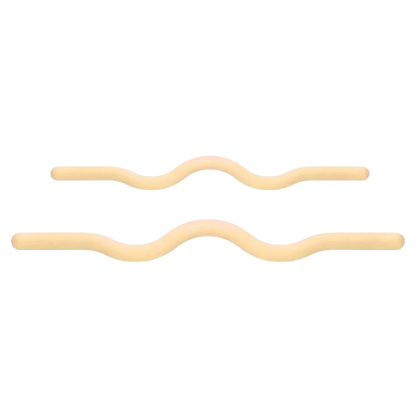 NQ SPORTS 2024 Weight Lifting Bar Fitness Beam Curl Barbell 25lb Weight-Bearing Strength Training Silicone Anti-slip Barbell