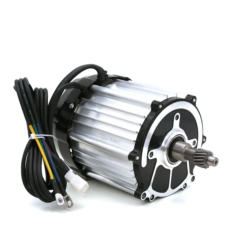 Battery tricycle motor 48v 60v 72v 1500w high-speed 3900rpm brushless differential DC motor