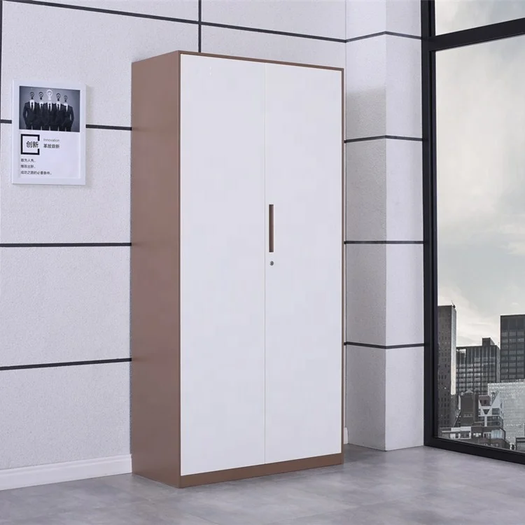 2022 Popular Metal Two Swing Door 5 Shelves Steel File Cabinet or Cupboard