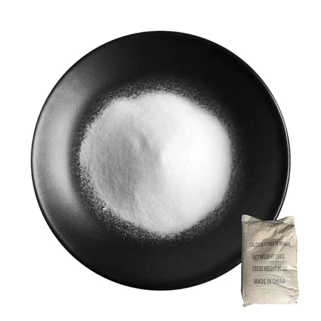 Concrete Additives Calcium Salt 544-17-2 98% Industrial Grade Calcium Formate Powder Construction Excellent Calciumformate