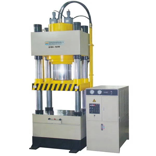 Automatic production line pressure industrial 100t four column hydraulic press cold extrusion machine