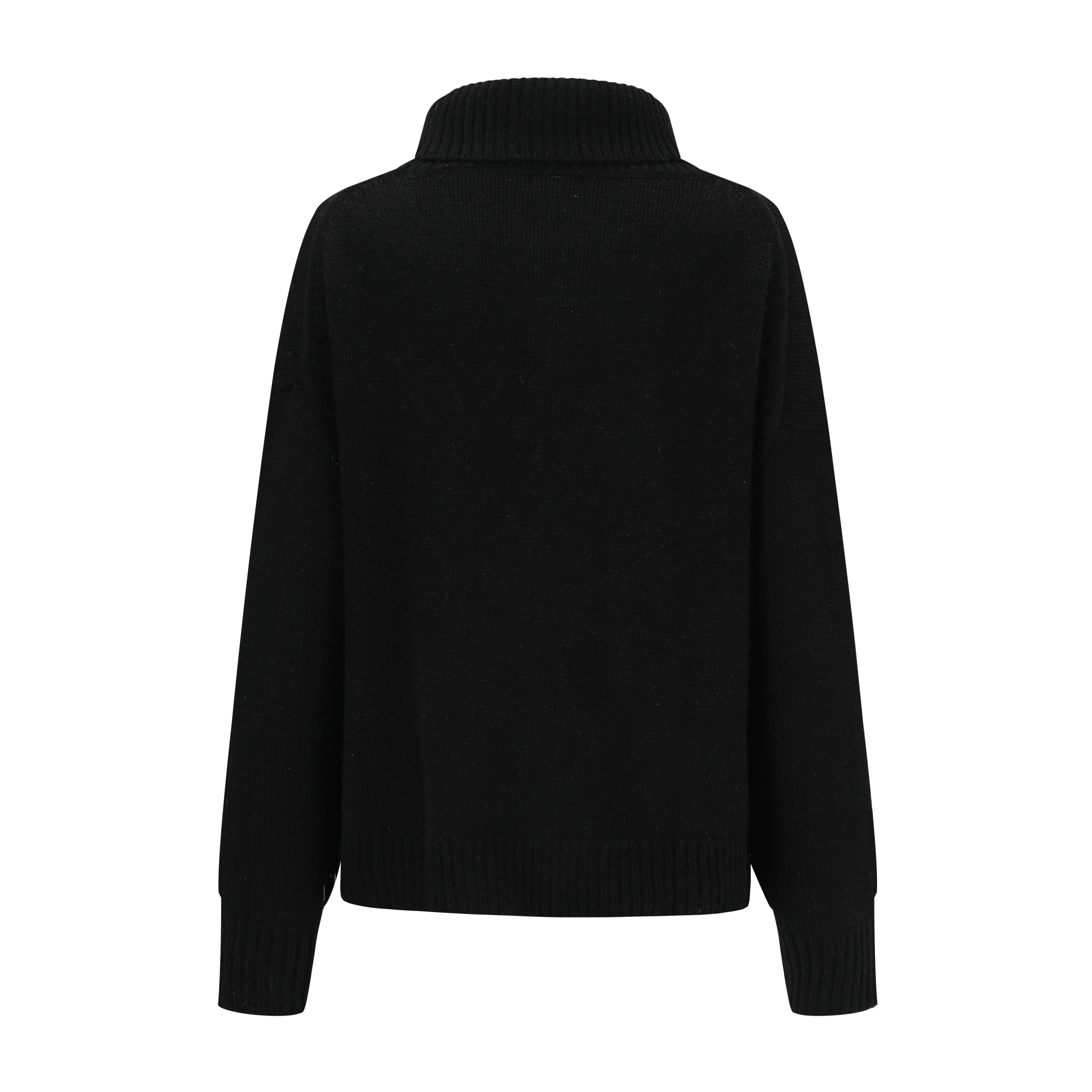 Cashmere Oversize Pullover In Beige Melange