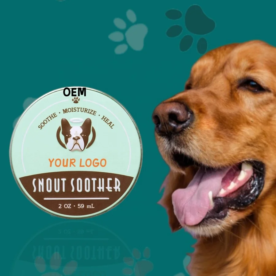 OEM/ODM Private Label Healthy Natural Snout Soother Dog Nose Balm | Protects and Heals Chapped All Dog Breeds and Sizes