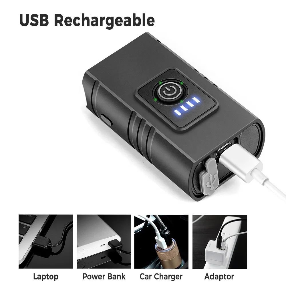 Комплект велосипедных фар и задних фонарей с зарядкой через USB 5 режимов освещения подходит для всех велосипедов яркие передние светодиодные фонари 600