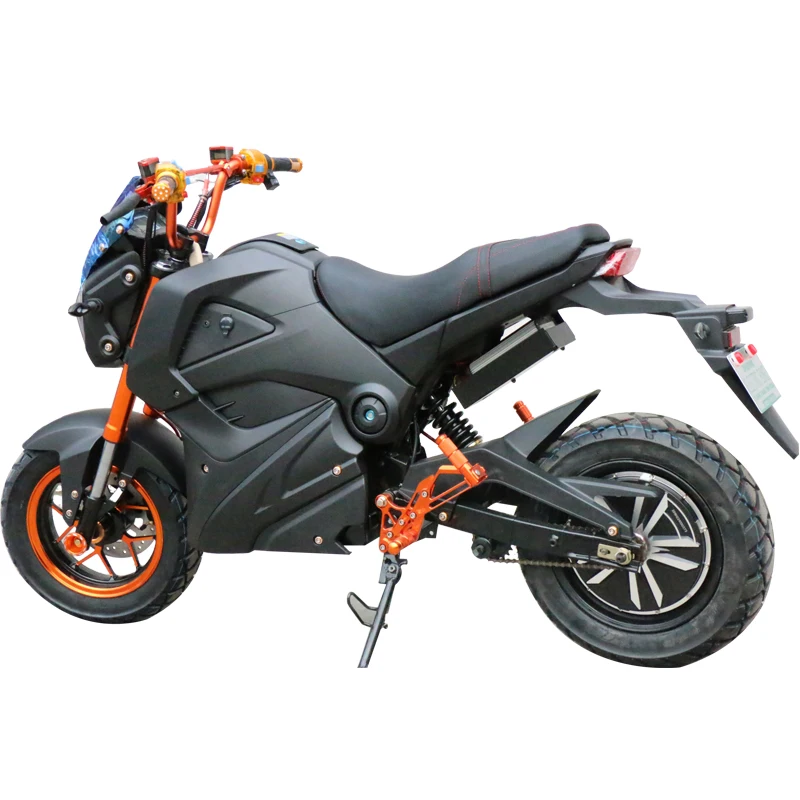 High Quality Cheap Electric Motorcycle with Hydraulic Shock Absorption Disc Brake