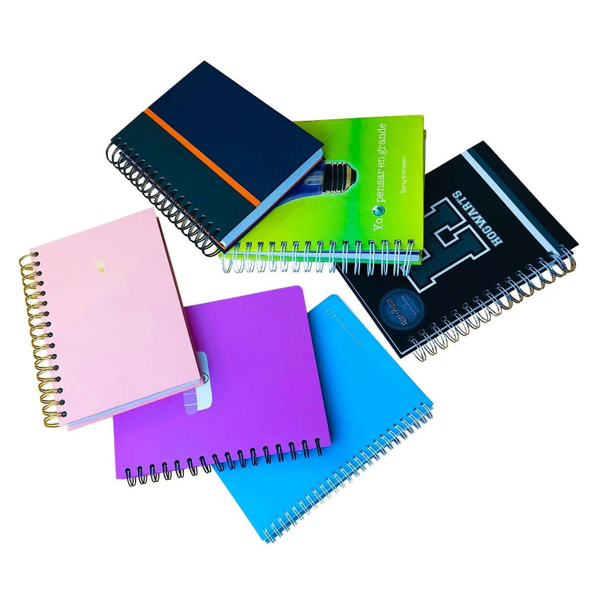 Custom Girls Gift Customized Gold Logo Green Weekly Planner Printing Journal Planner