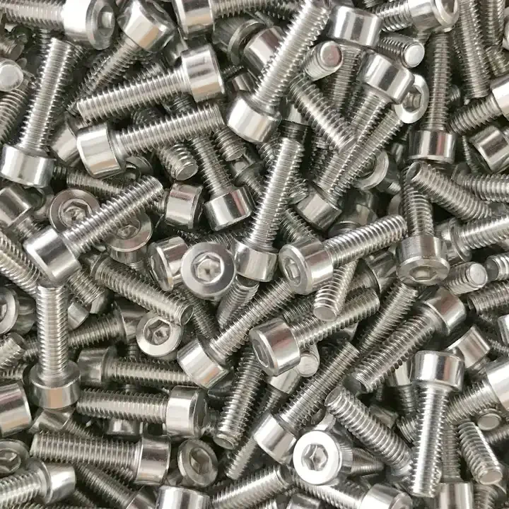 M3 M4 M5 M6 M8 M10 M12 304 stainless steel screw bolts and nuts manufacturers nylon nuts hex hexagon lock nut